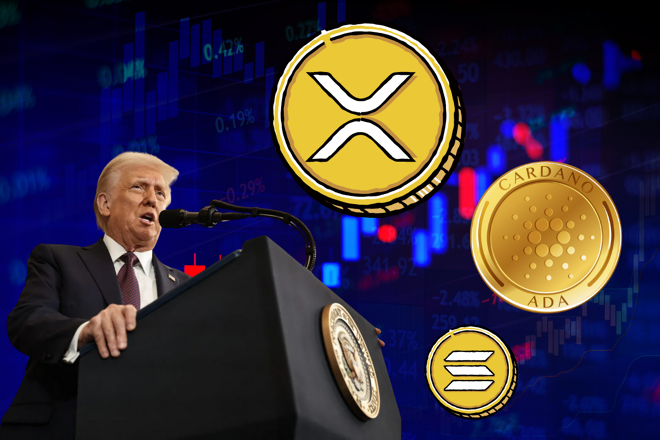 Donald Trump XRP Cardano Solana