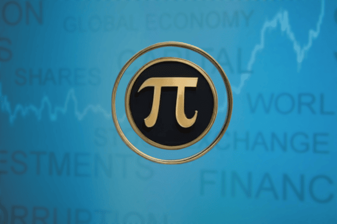 Pi Network price concept