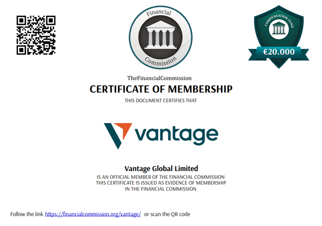 Vantage Global Limited’s licensing info from The Financial Commission.