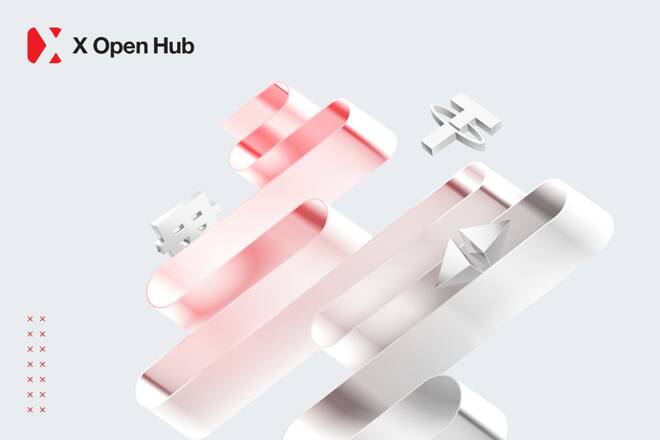 X Open Hub logo. FX Empire