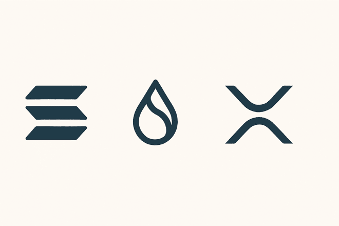 SOL, SUI, XRP