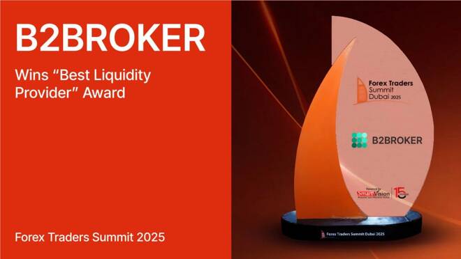 B2Broker Receives “Best Liquidity Provider” Award at Forex Traders Summit Dubai 2025