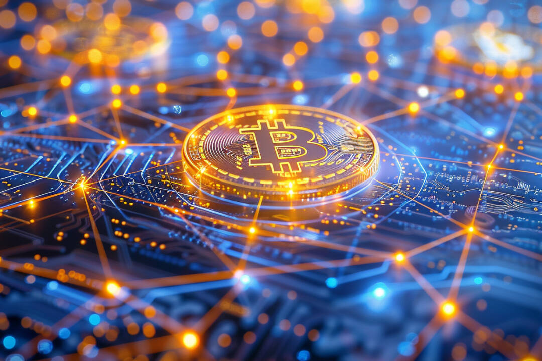 Bitcoin on a network. FX Empire
