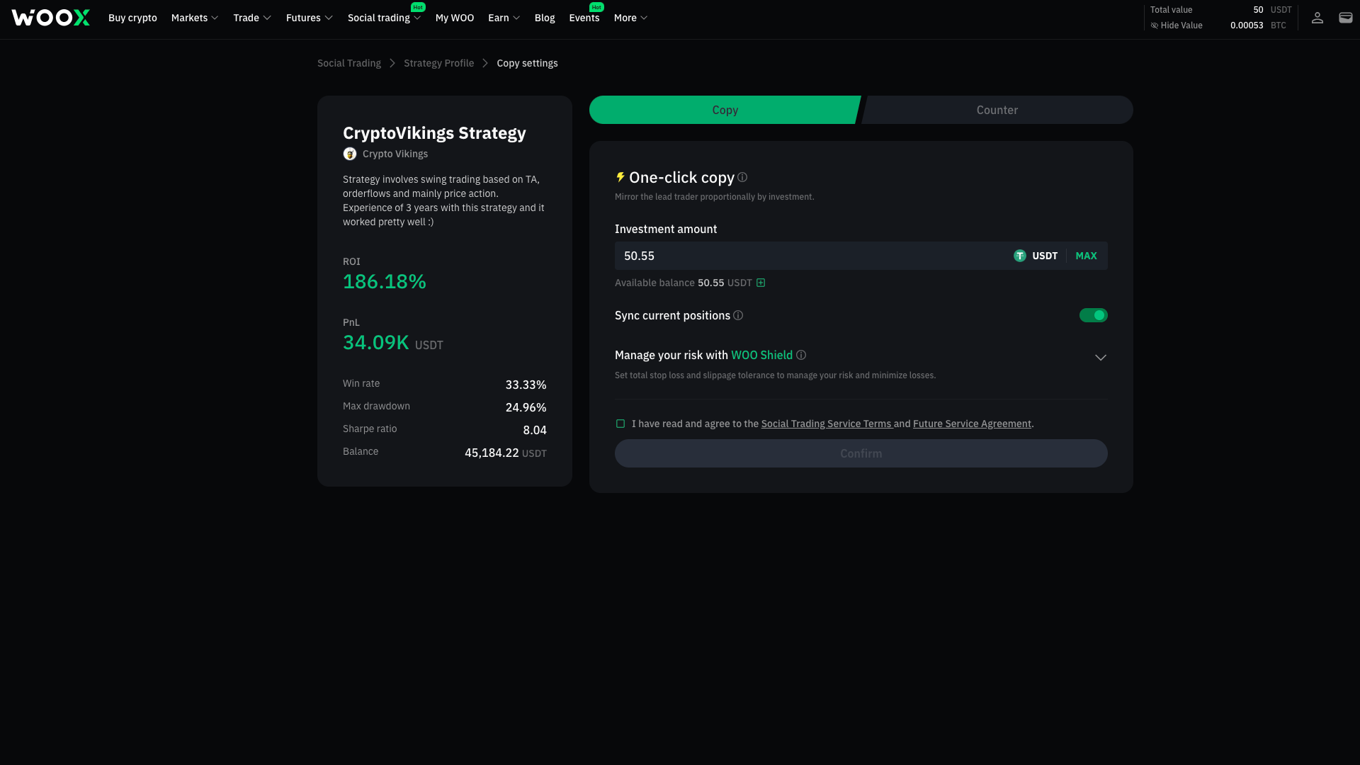 Copiare le strategie di CryptoVikings