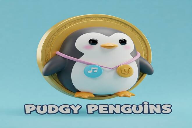 Penguin and cryptocurrency. FX Empire