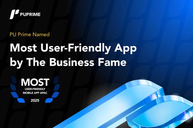 PU Prime wins Most User-Friendly App by The Business Fame. FX Empire