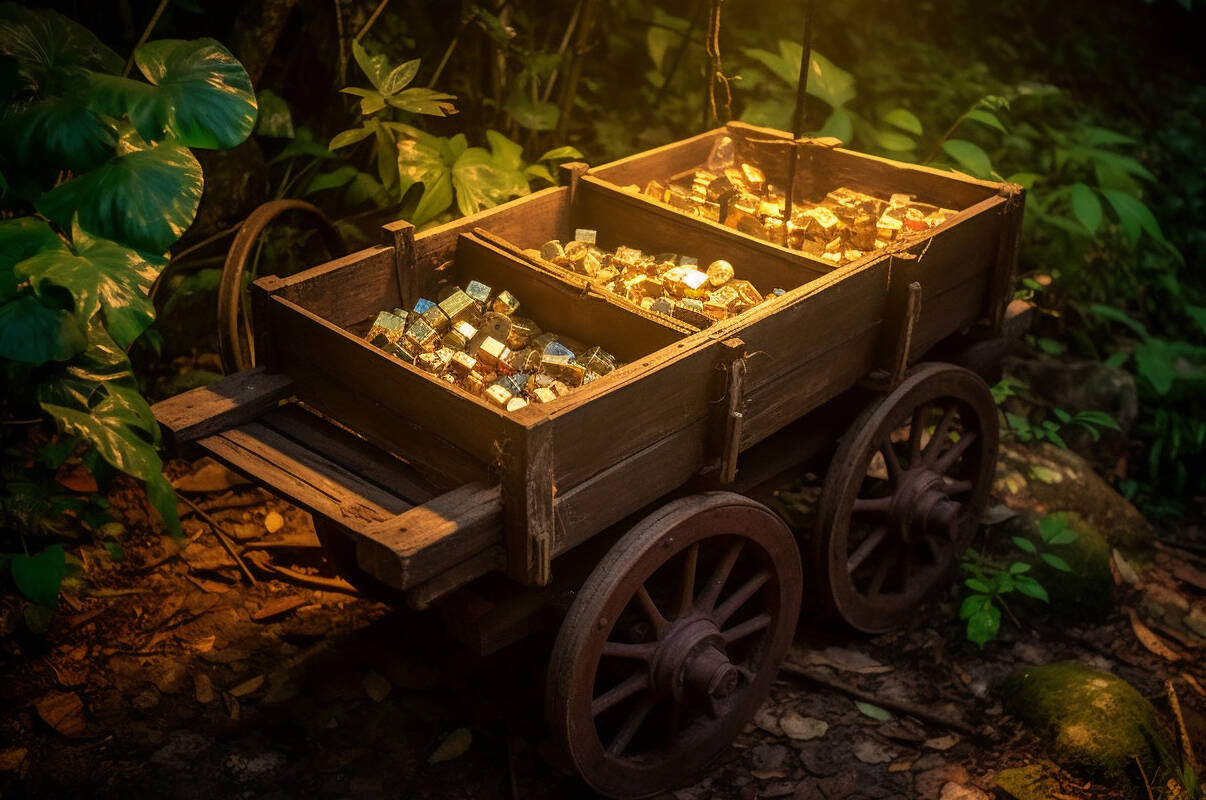 Gold cart. FX Empire