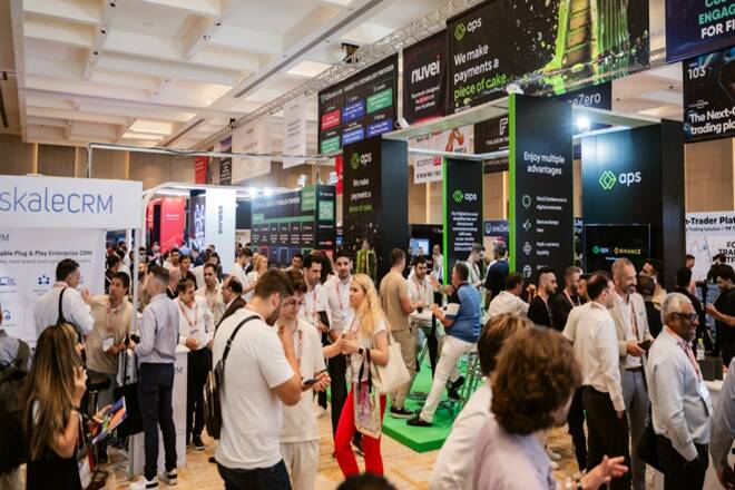People at iFX EXPO International. FX Empire