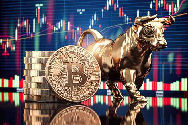 Bull and bitcoins, FX Empire