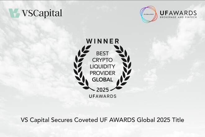 VS Capital wins Best Crypto Liquidity Provider Global at UF AWARDS 2025. FX Empire