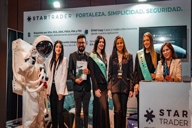 StarTrader team at Wealth Expo Peru. FX Empire