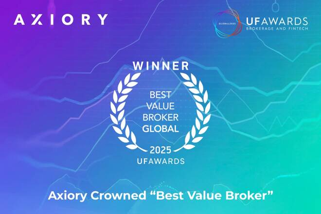 AXIORY wins Best Value Broker Global. FX Empire