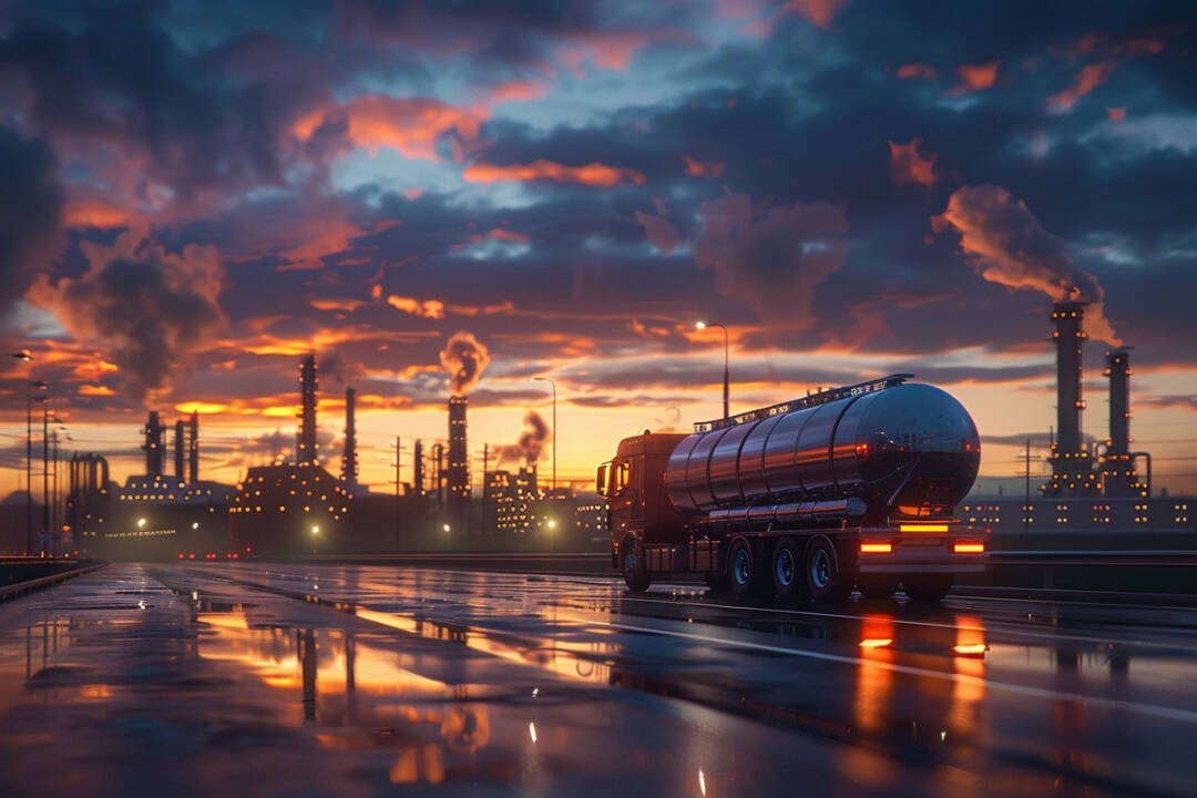 Natural gas truck, FX Empire