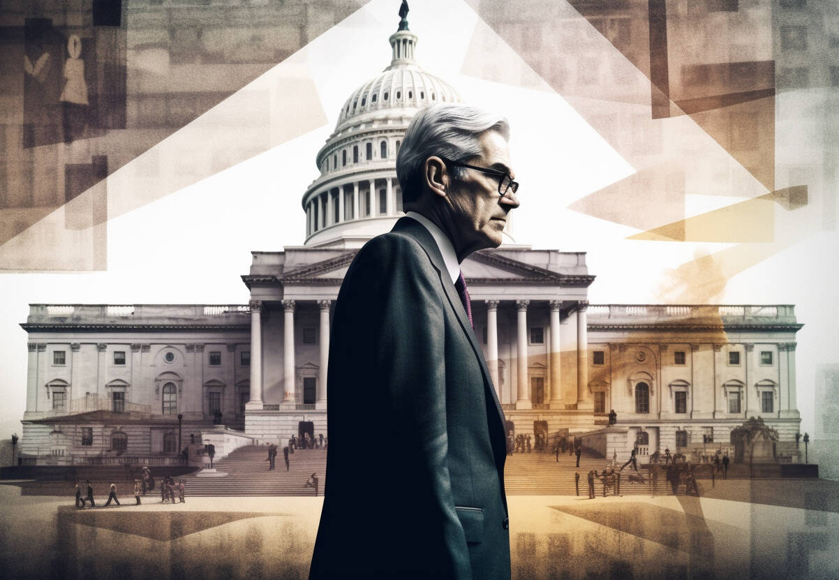Jerome Powell and the US Capitol. FX Empire