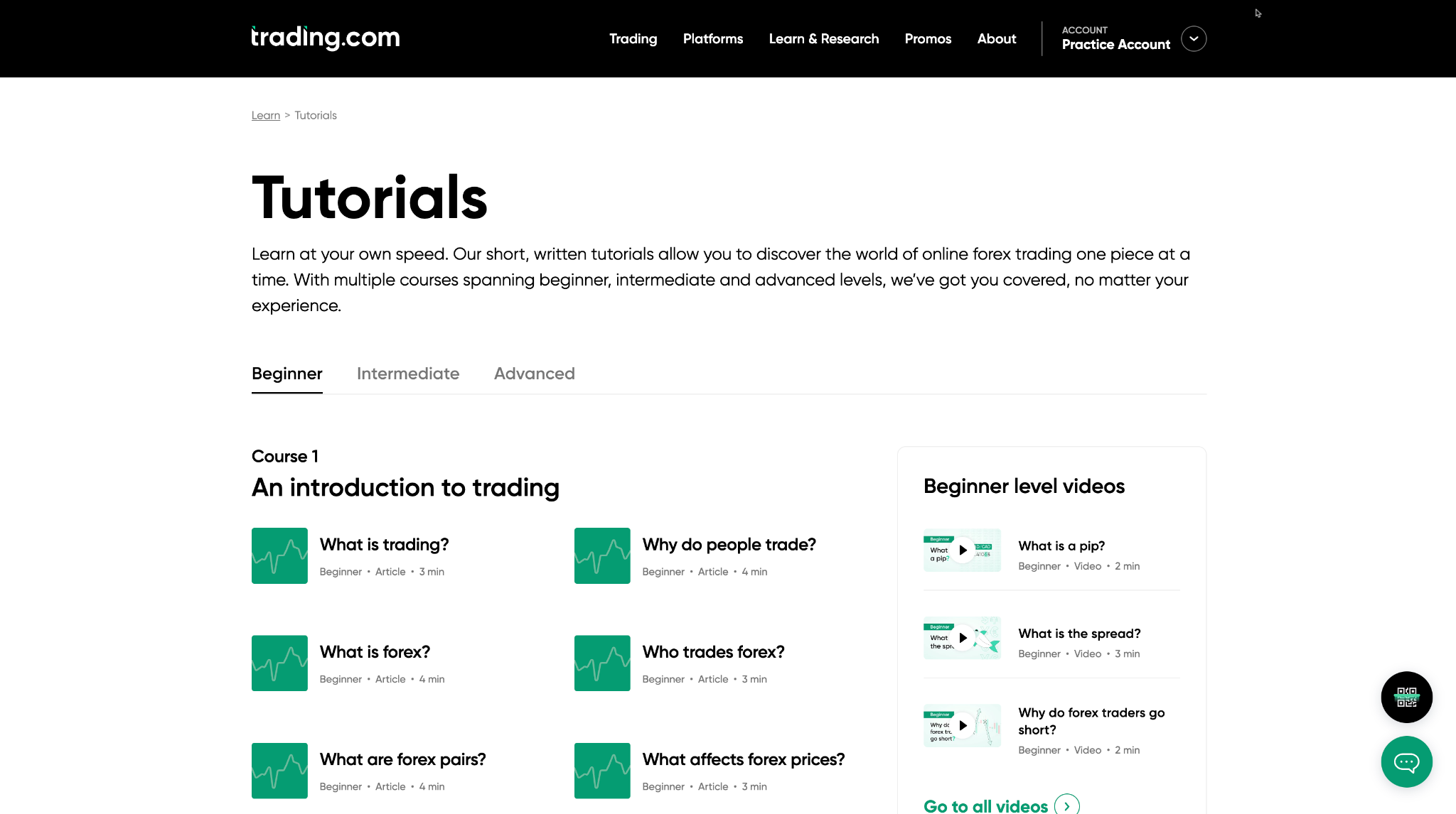 Text-based tutorials