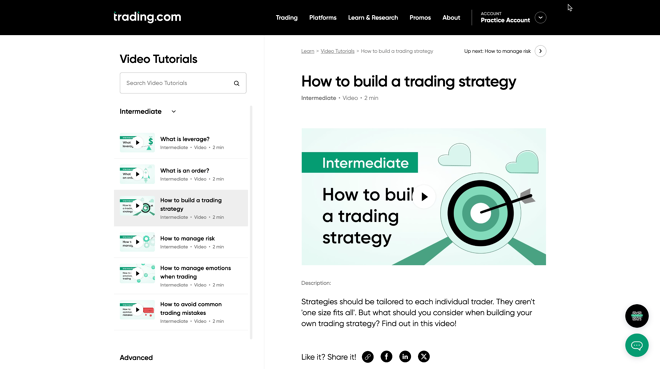 Video tutorials