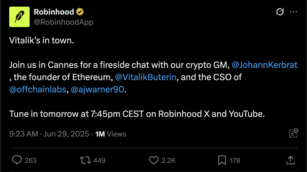 robinhood arbitrum