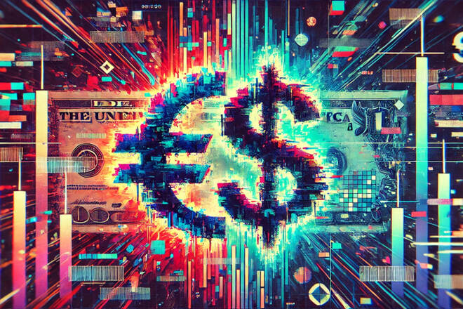 Euro and US Dollar symbol. FX Empire