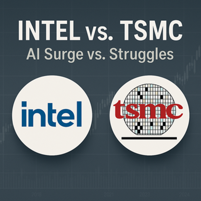 Intel Vs. TSMC: AI Surge Boosts Taiwan Semiconductor as Intel Struggles with Losses