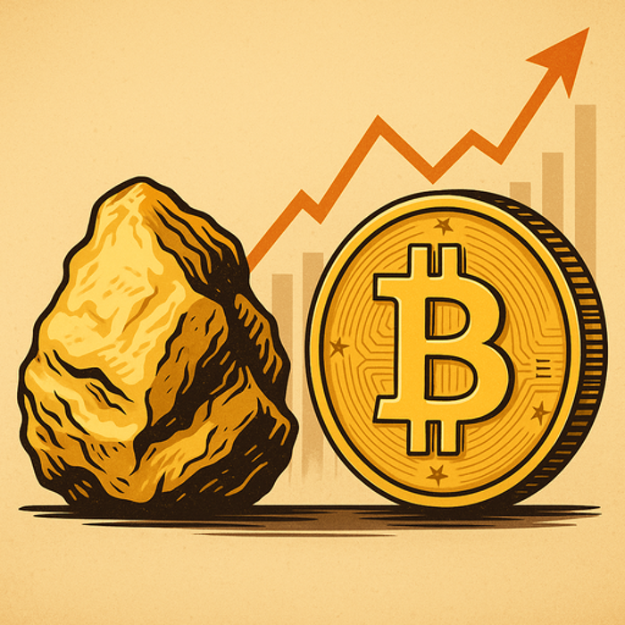 Vàng vs. Bitcoin: BTC sẵn sàng bứt phá, vàng củng cố dưới 3,500 USD