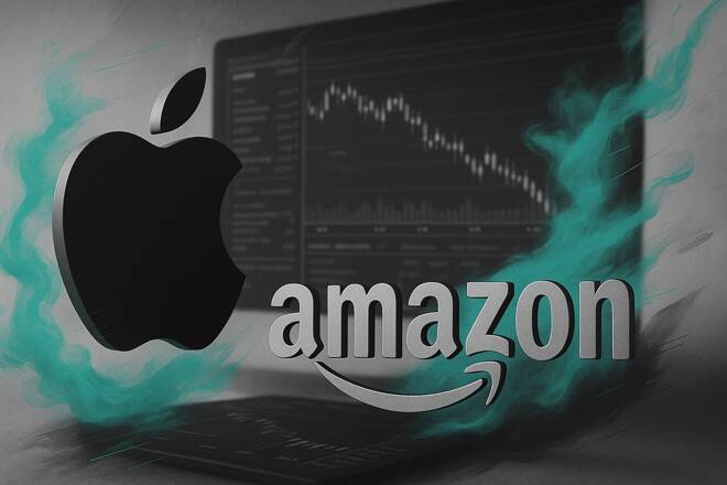 Apple and Amazon Q2 24' earnings