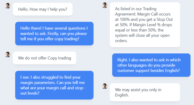 My conversation with FXCC