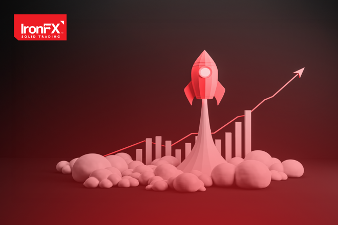 Rocked launch and IronFX logo. FX Empire