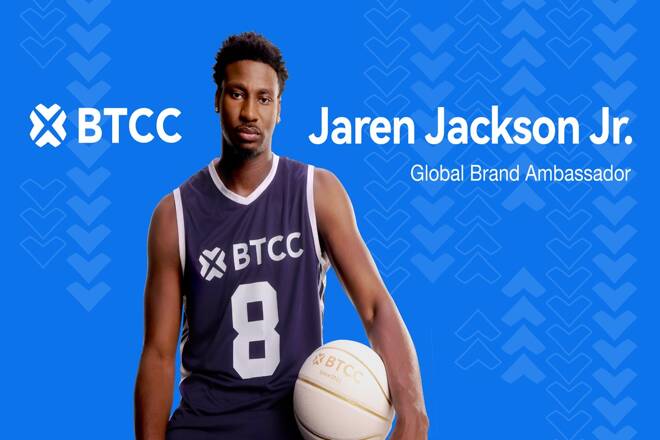 Jaren Jackson Jr. becoms Global Brand Ambassador for BTCC. FX Empire