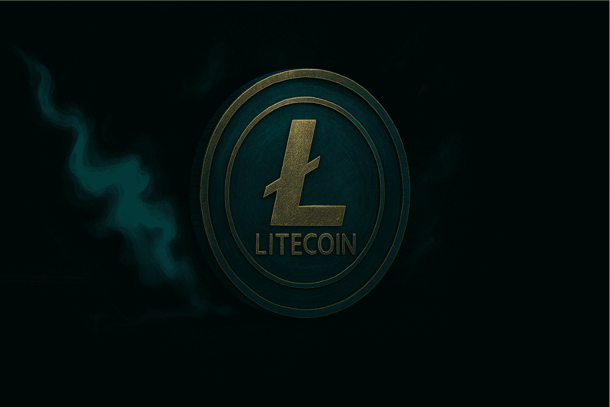 Litecoin logo concept
