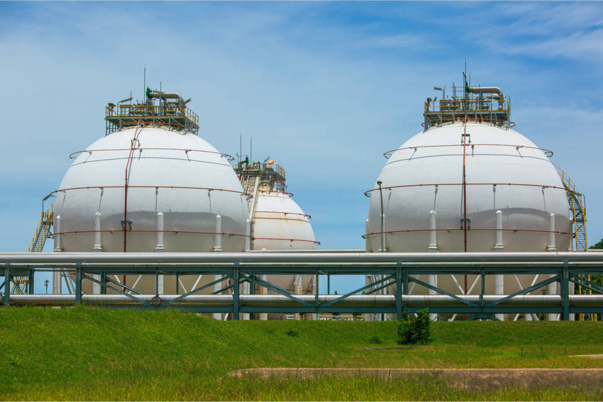 Natural gas tanks, FX Empire