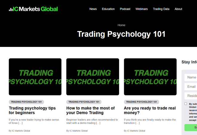 IC Markets’ educational articles