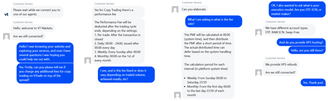 My conversation with VT Markets