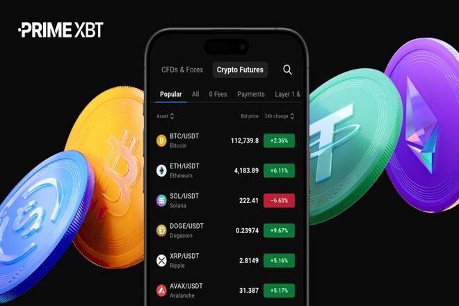PrimeXBT new altcoins. FX Empire