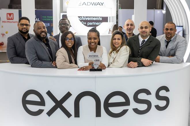 Exness team at the Smart Vision Summit South Africa 2025. FX Empire