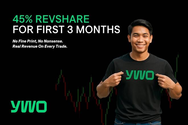 45% REVSHARE FOR FIRST 3 MONTHS at YWO. FX Empire