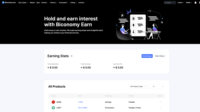 Biconomy Earn