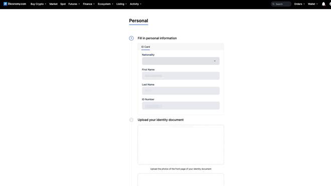 Biconomy Primary KYC