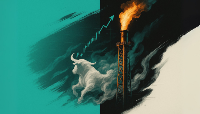 Natural Gas and Oil Forecast: Triangle Patterns Point to Breakout Amid OPEC+ Exports