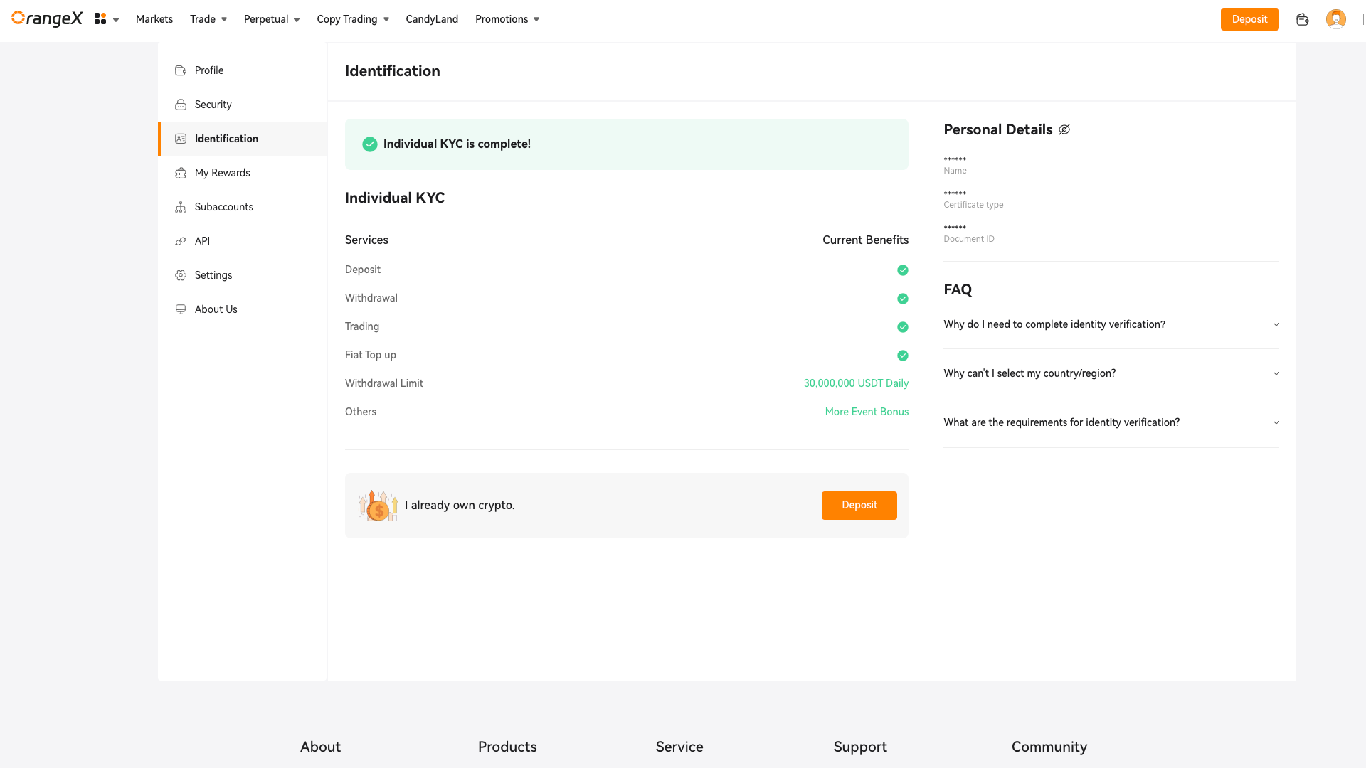 KYC Verified