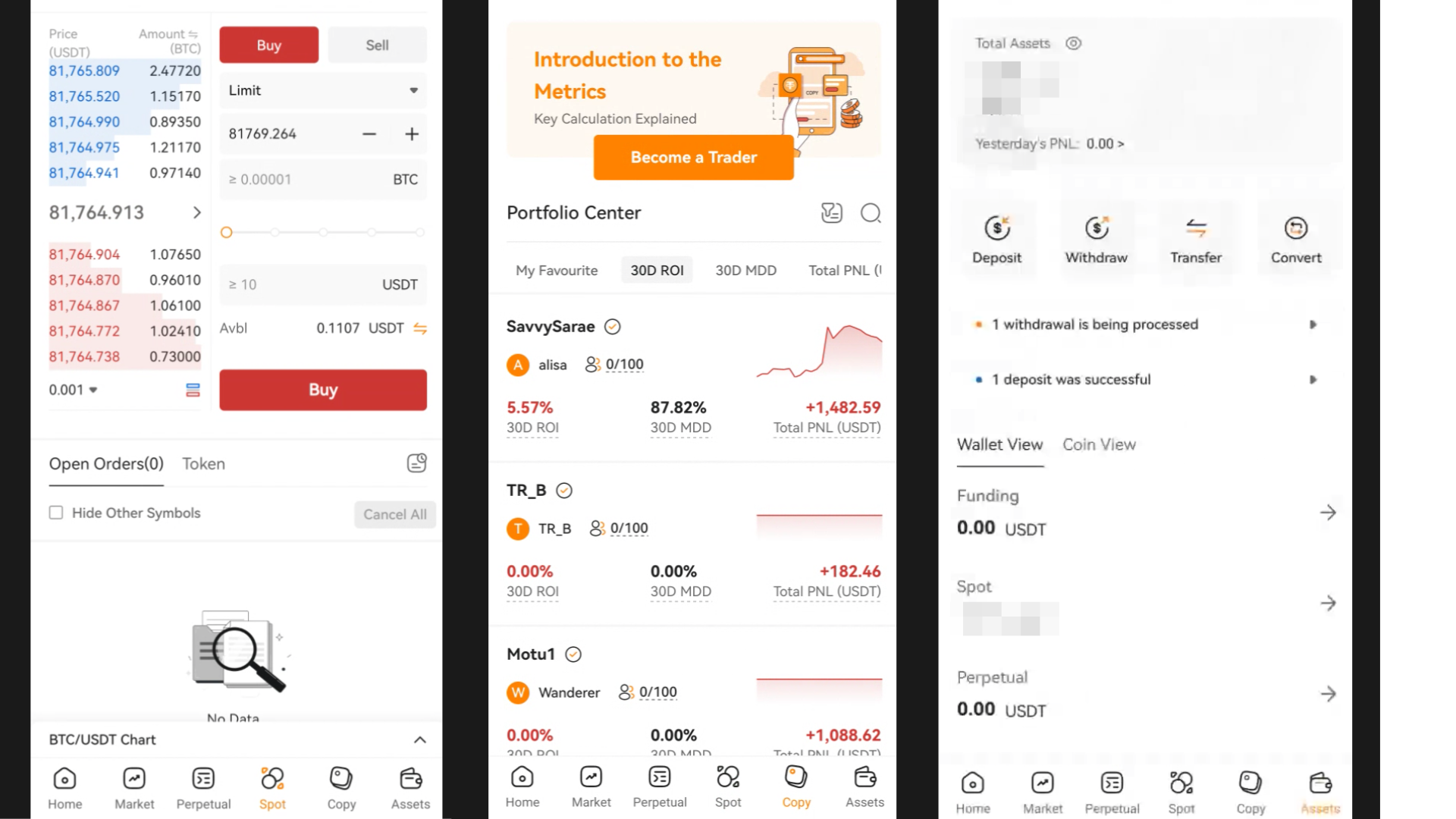 OrangeX Mobile Interface 