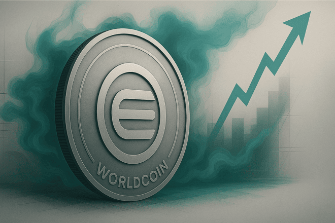 Worldcoin bullish concept