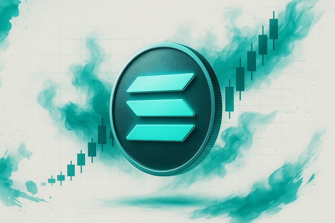 Solana coin and bullish trading chart. FX Empire