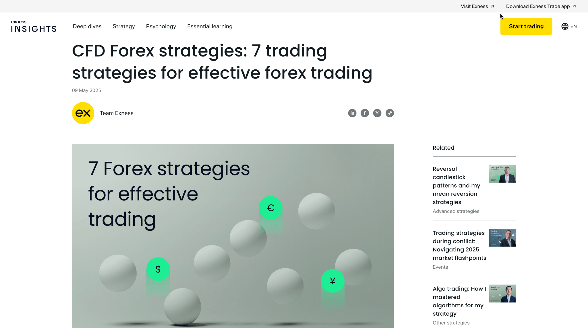 Trading strategy guides