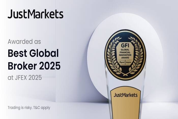 JustMarkets Wins the “Best Global Broker” Award at JFEX 2025