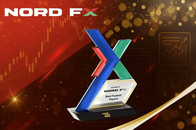 Nord FX logo and award. FX Empire