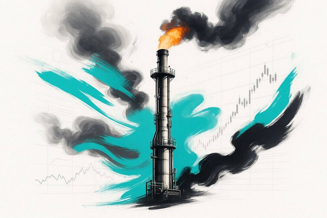 Natural gas tower, FX Empire