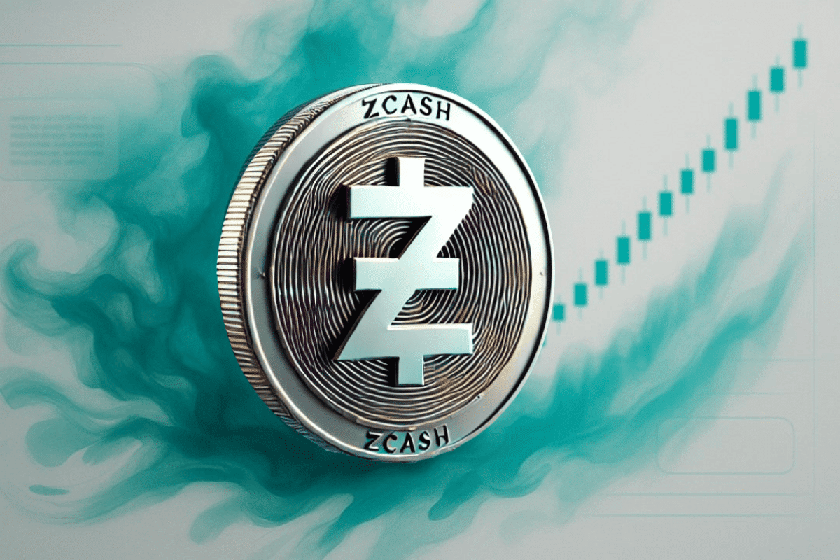 Zcash ZEC bullish concept