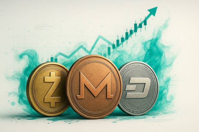 privacy coins zcash monero dash