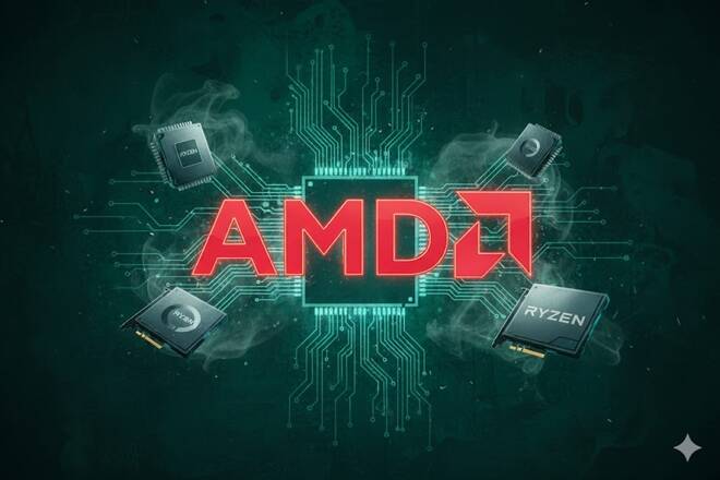 AMD logo, FX Empire
