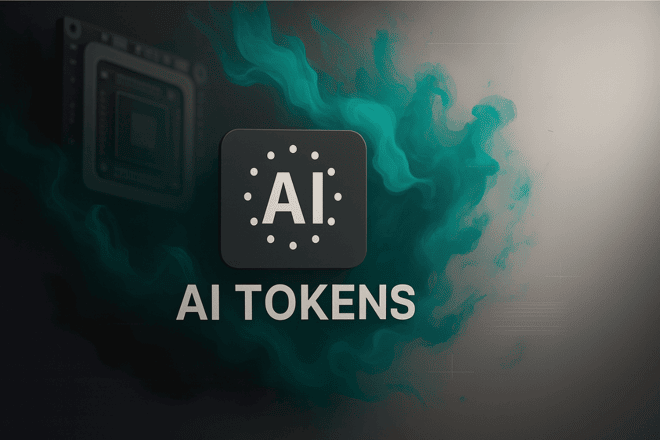 AI tokens concept